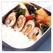 お弁当の汁もれ防止にかつおぶし